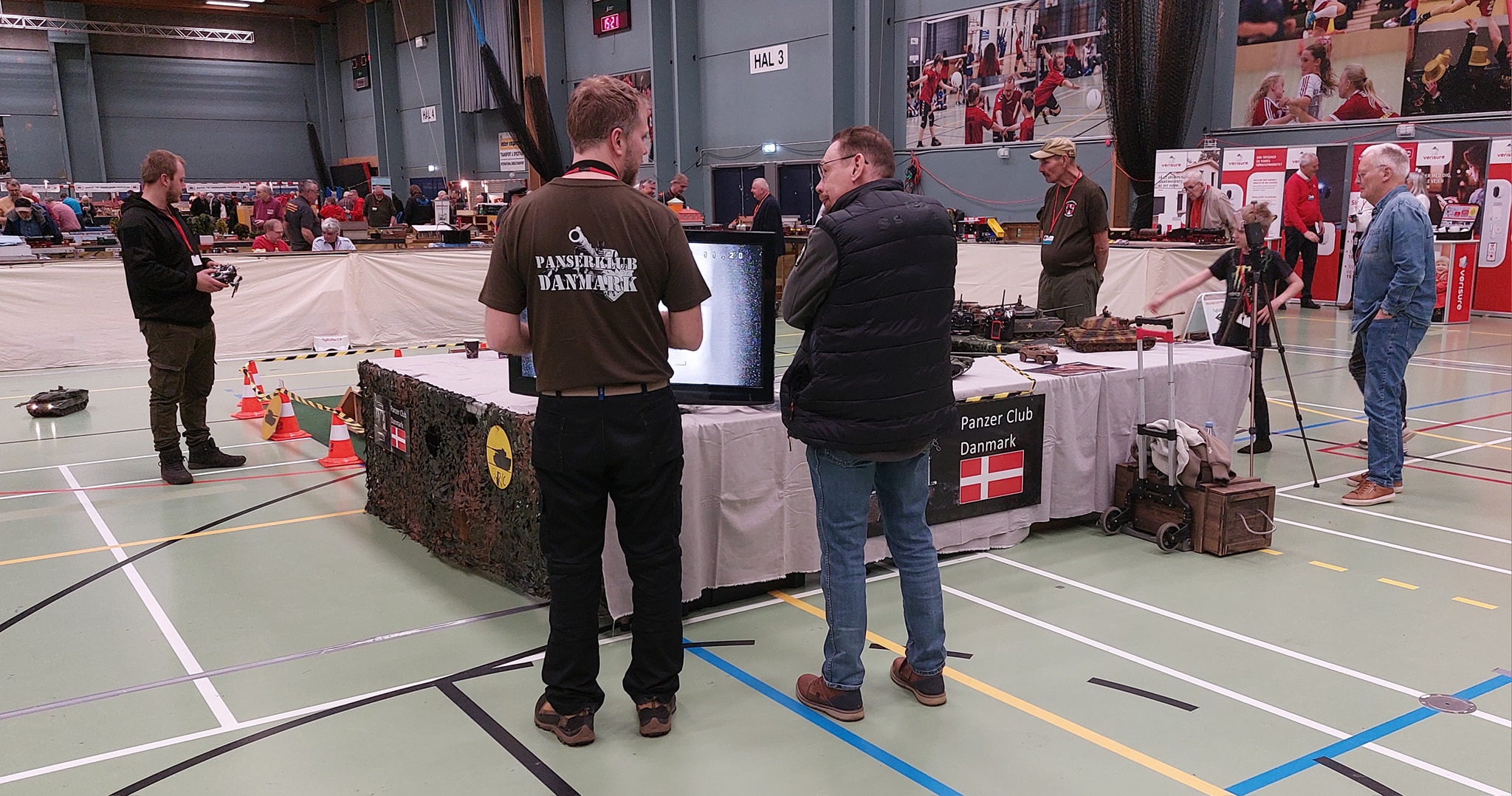 billede fra hobbymesse i rødovrehallen